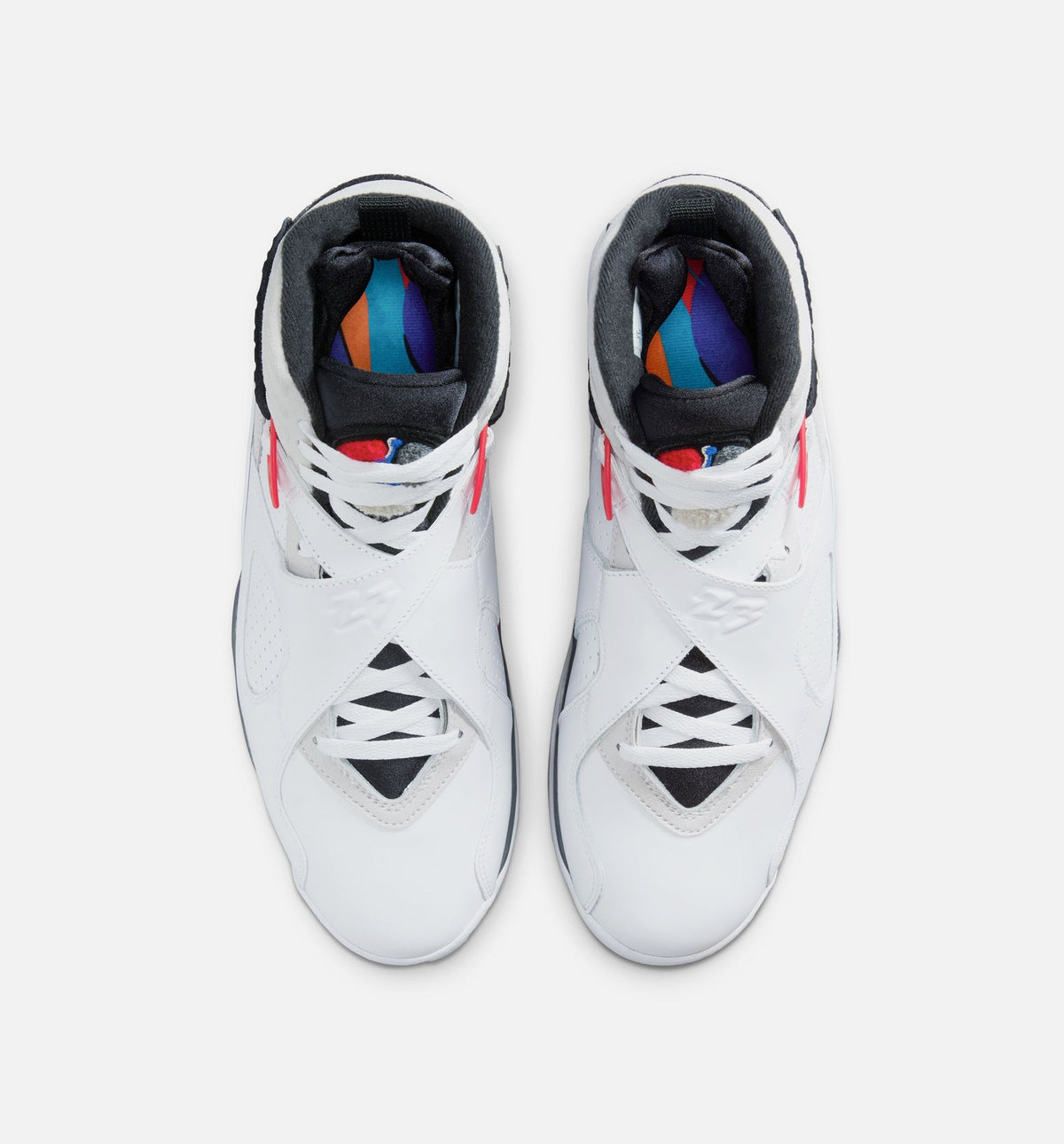Air Jordan 8 Retro White and True Red Men's Lifestyle Shoe – White/Black/True Red