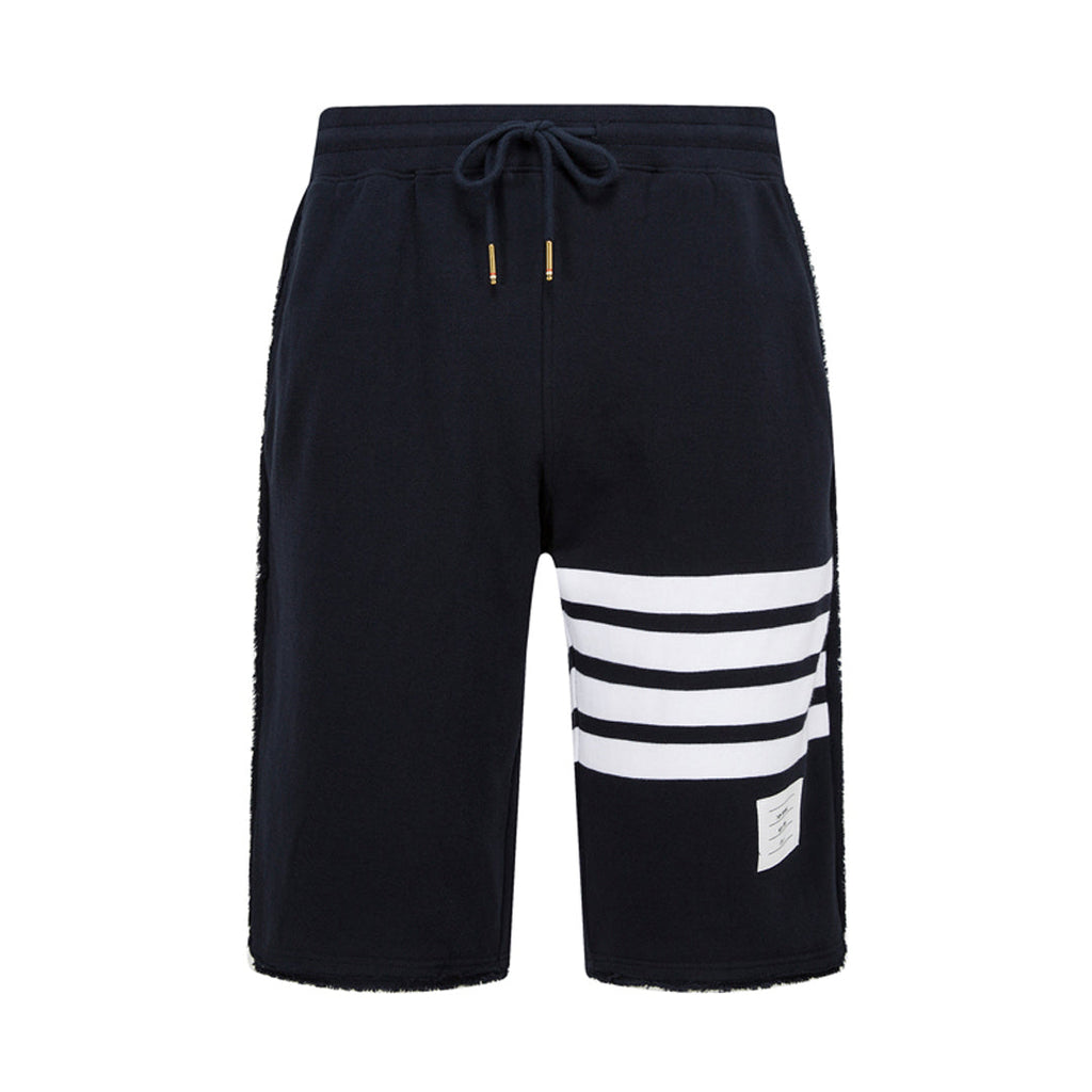 Thom Browne Style Four-Bar Shorts
