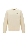 Ea7 Emporio Armani logo-patch ribbed-finish sweater