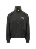 BARROW logo-print side-stripe sport jacket