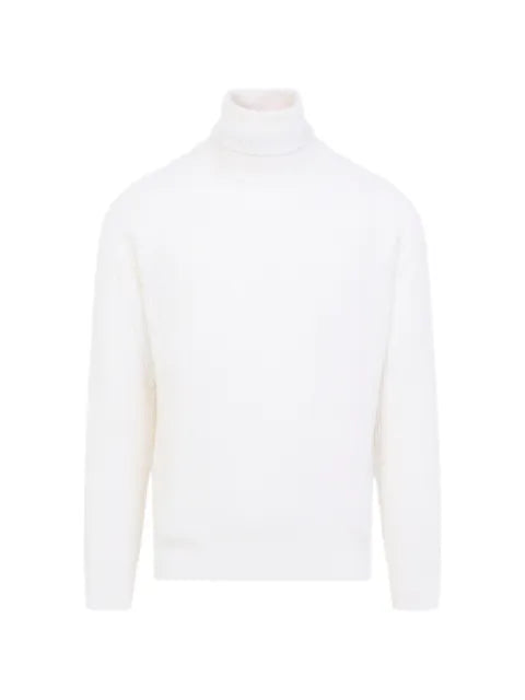 Canali ribbed roll-neck sweater