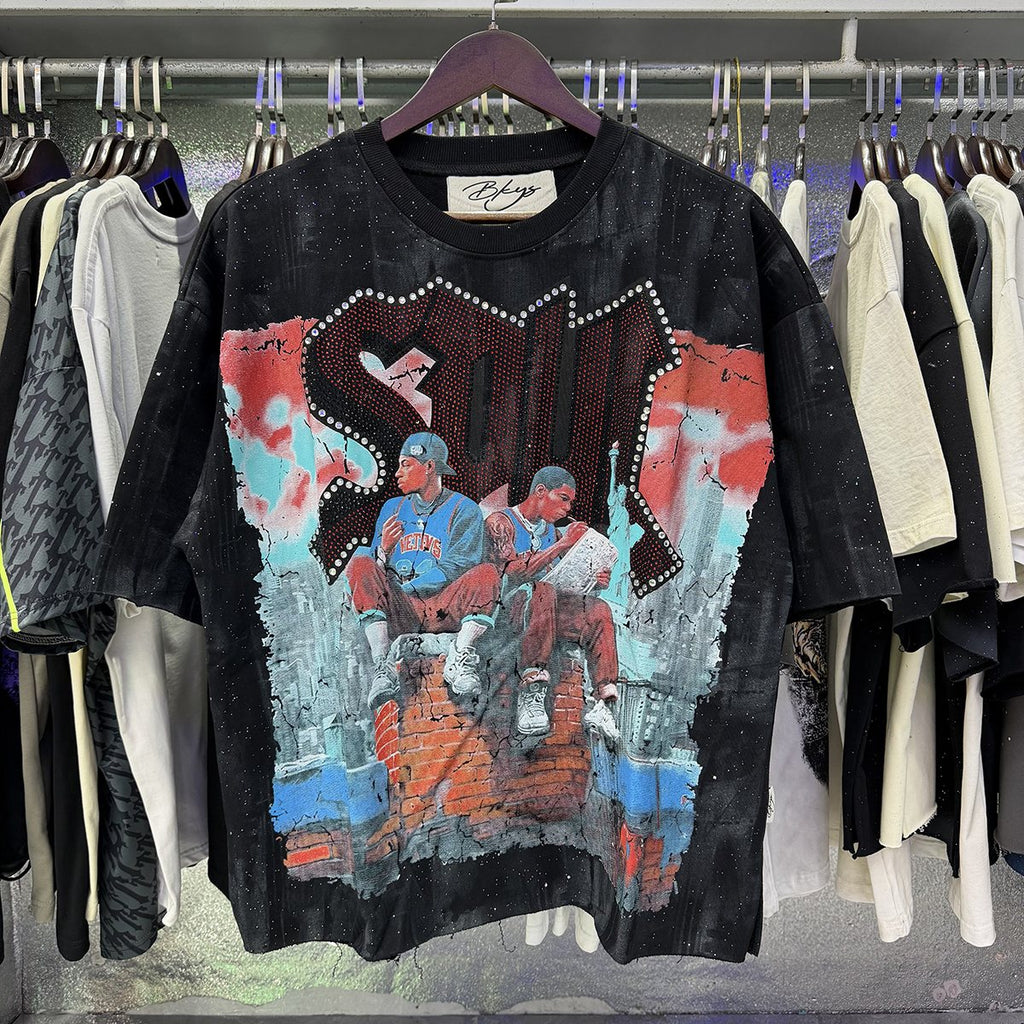 BKYS Revival Soul Graphic Short-Sleeve T-Shirt