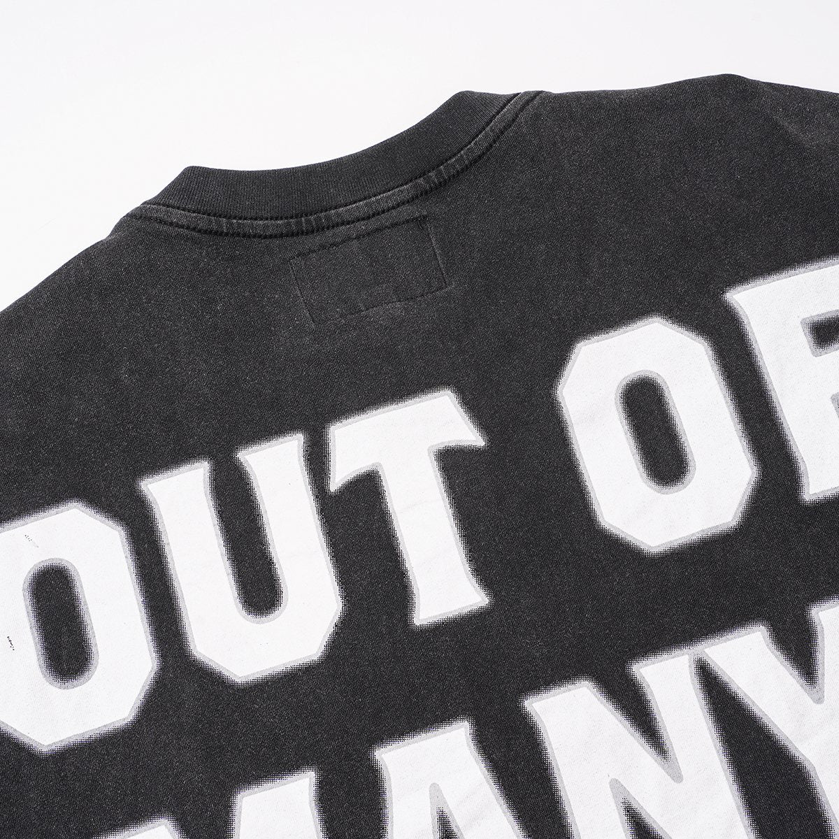 Godspeed Out of Many One Washed Black Graphic T-Shirt