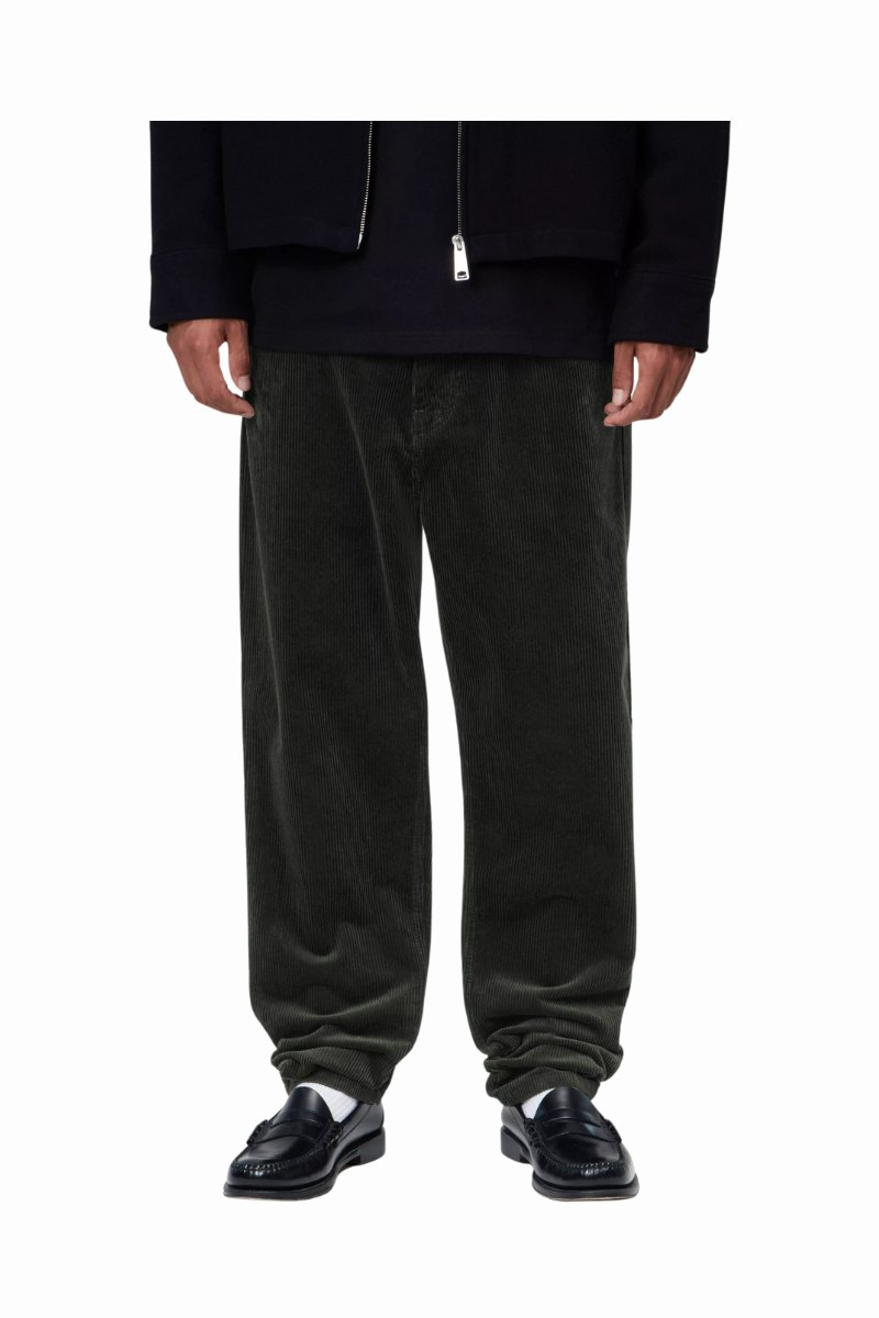 CARHARTT WIP NEWEL CORD PANT Raven Rinsed