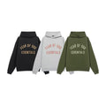 RSNOW Fear of God Essentials Fleece Hoodie Black/Dark Heather/Military